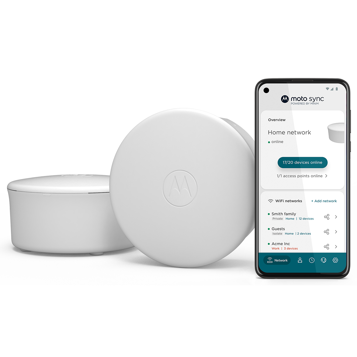 Motorola WiFi 6 Mesh Router System, 1.8 Gbps speed | mh7600