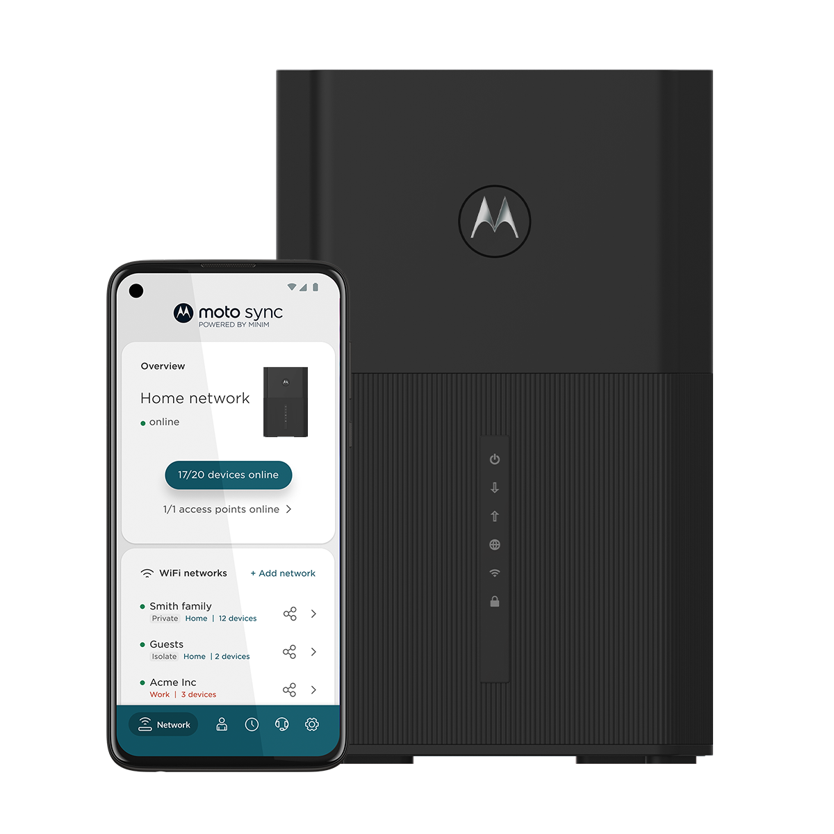 Motorola Multi-Gig Speed DOCSIS 3.1 Cable Modem + WiFi 6 Router | mg8725