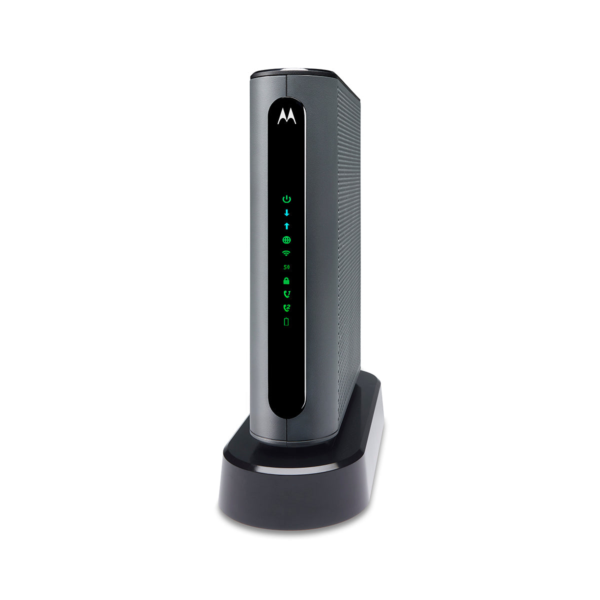 Motorola MT7711 -  front - DOCSIS 3.0 Cable Modem + WiFi 5 Router with 2 Phone Lines for Xfinity Voice, 840 Mbps Speed